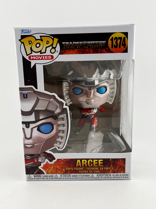 Funko POP! Movies Transformers Rise Of Beasts - Arcee #1374 - Vinyl Collectable FRENLY BRICKS - Open 7 Days