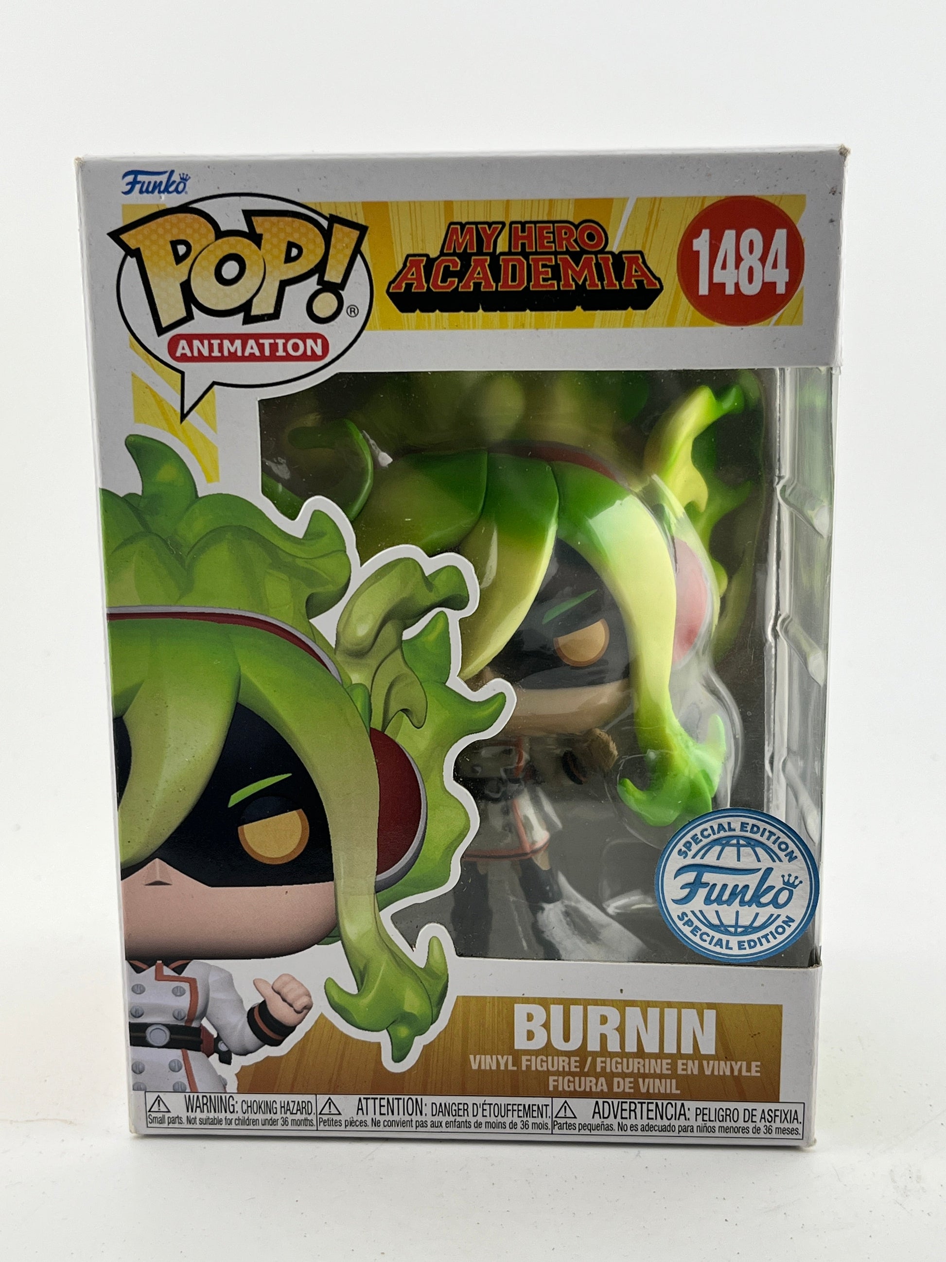 Funko POP! Animation My Hero Academia - Burnin #1484- Special Edition FRENLY BRICKS - Open 7 Days