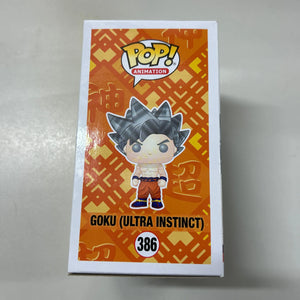 Pop Vinyl #386 Dragon Ball Super Goku (Ultra Instinct) FRENLY BRICKS - Open 7 Days