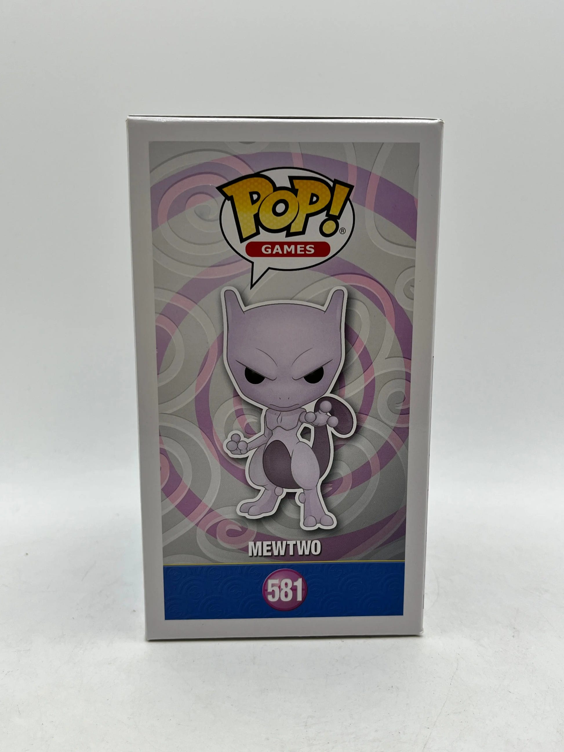 Funko POP! Games Pokémon - Mewtwo #581 - Flocked - 2020 Exclusive FRENLY BRICKS - Open 7 Days image 4