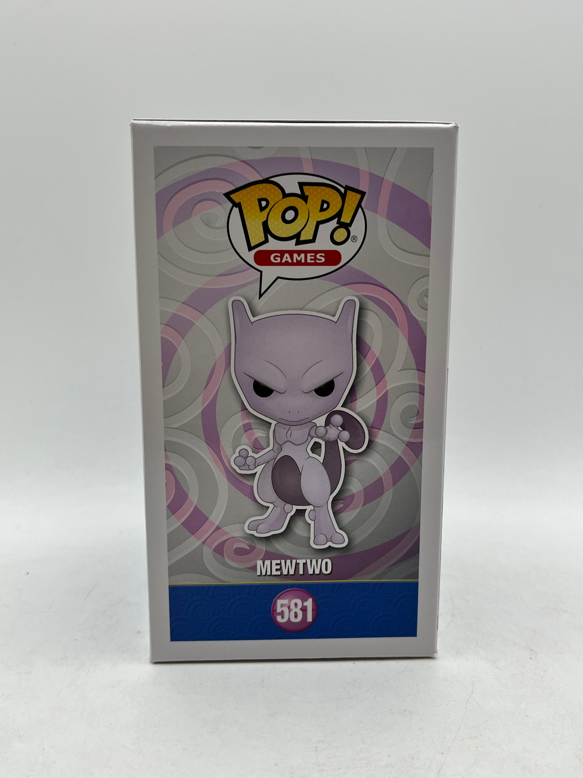 Funko POP! Games Pokémon - Mewtwo #581 - Flocked - 2020 Exclusive FRENLY BRICKS - Open 7 Days
