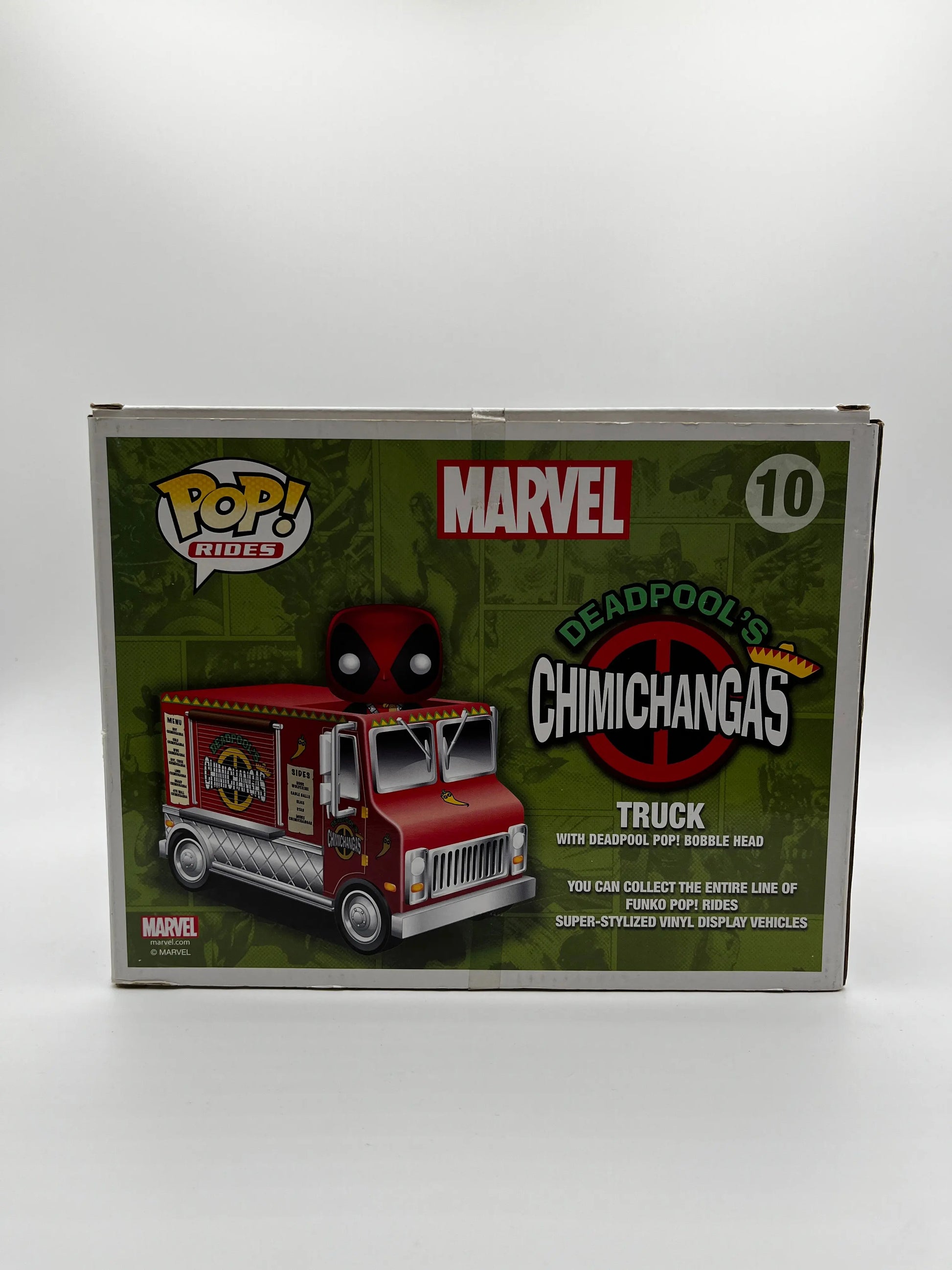 Funko Pop Vinyl Rides Marvel #10 Deadpool's Chimichanga Truck FRENLY BRICKS - Open 7 Days