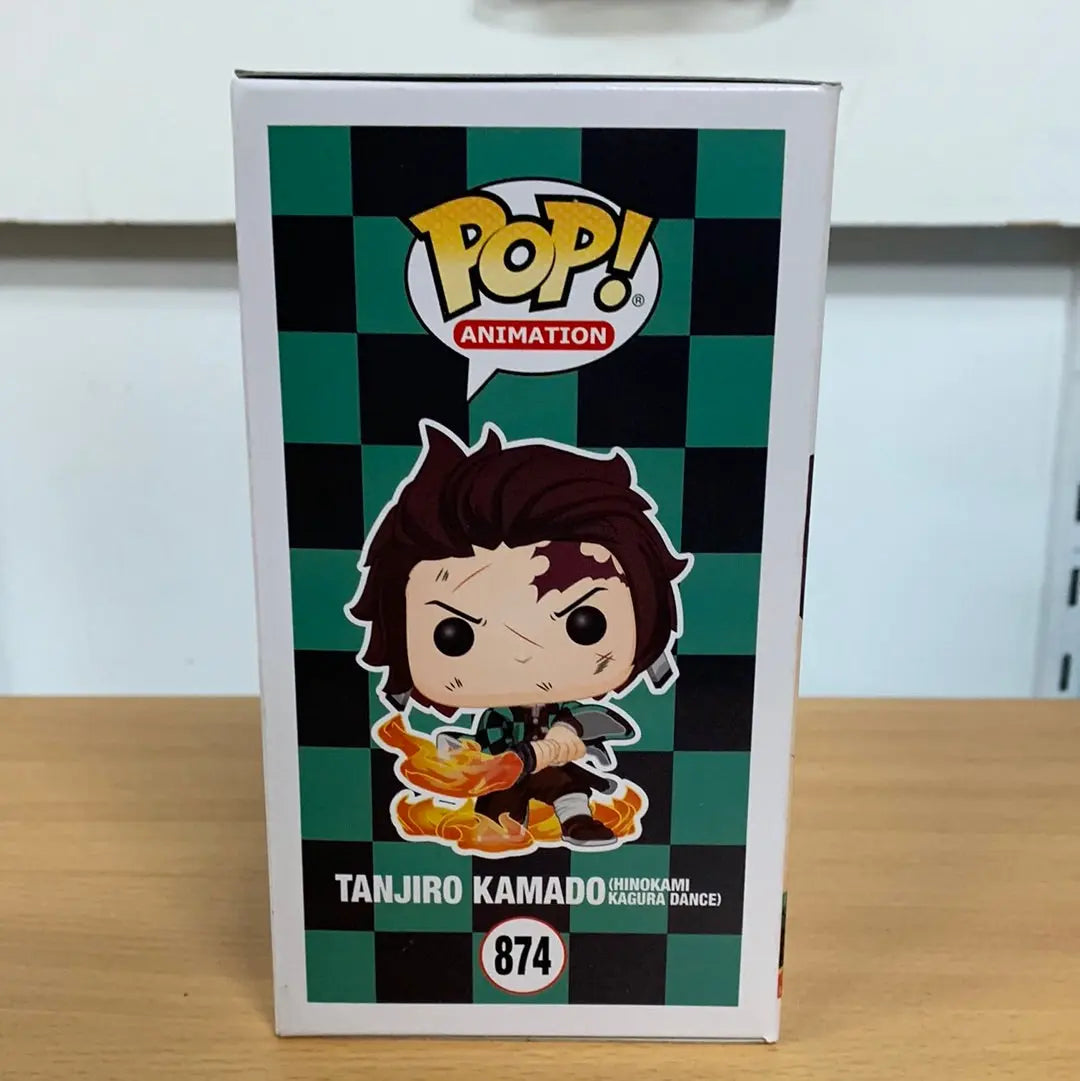 Tanjiro Kamado GLOW CHASE #874 Demon Slayer Funko Pop Vinyl FRENLY BRICKS - Open 7 Days