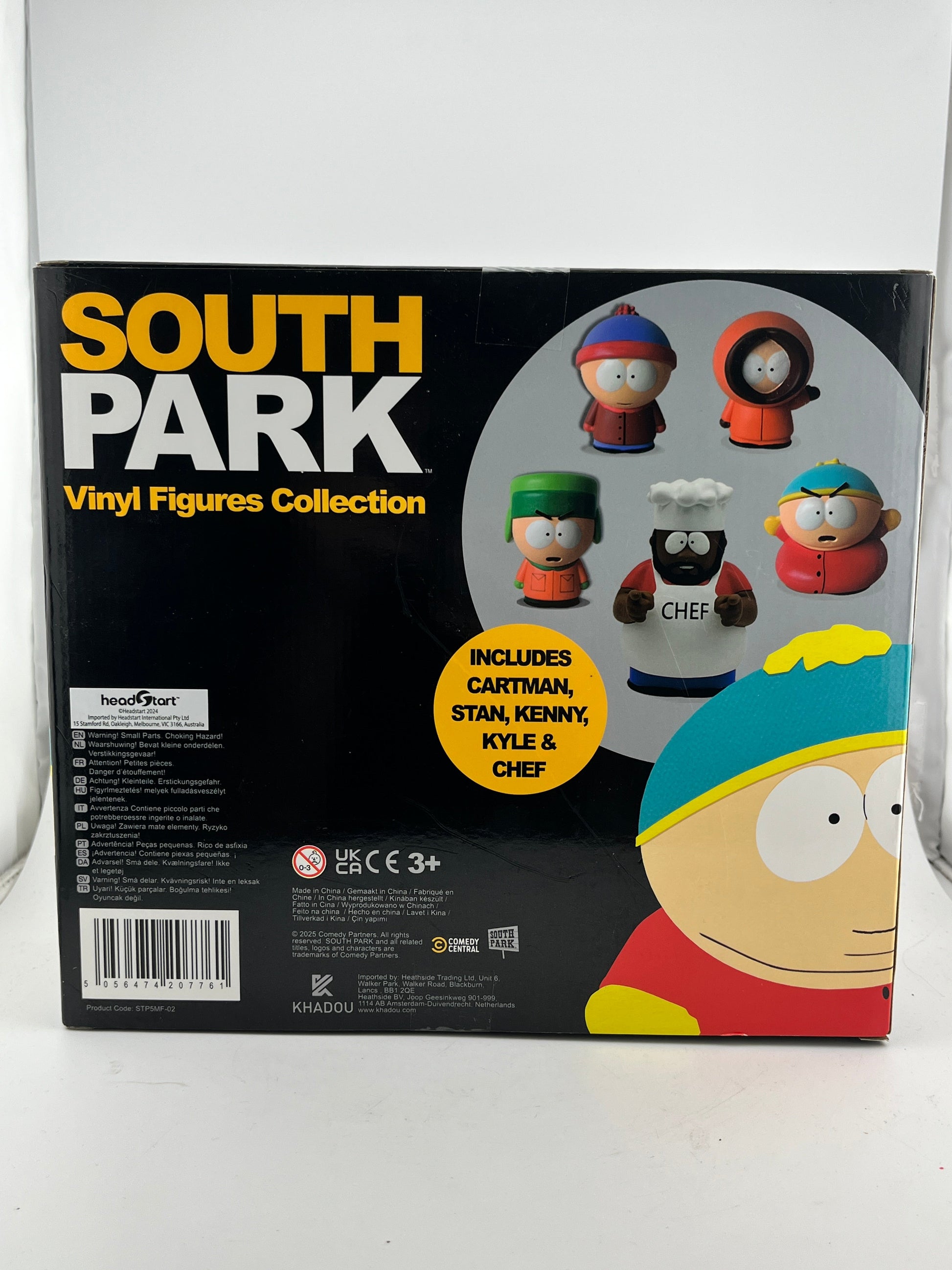 South Park Vinyl Figure Collection - 5 Piece -Stan,Kenny,Cartman,Kyle, and Chef FRENLY BRICKS - Open 7 Days