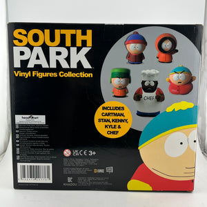 South Park Vinyl Figure Collection - 5 Piece -Stan,Kenny,Cartman,Kyle, and Chef FRENLY BRICKS - Open 7 Days