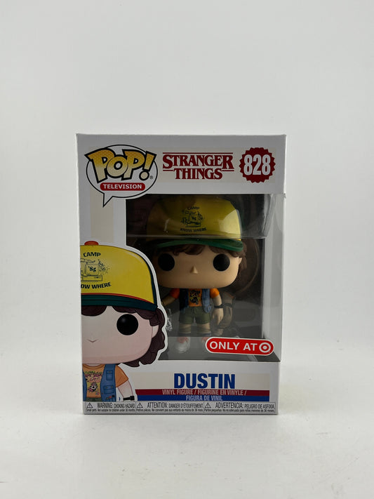 Funko POP! Television Stranger Things - Dustin #828 - Vinyl Collectable FRENLY BRICKS - Open 7 Days