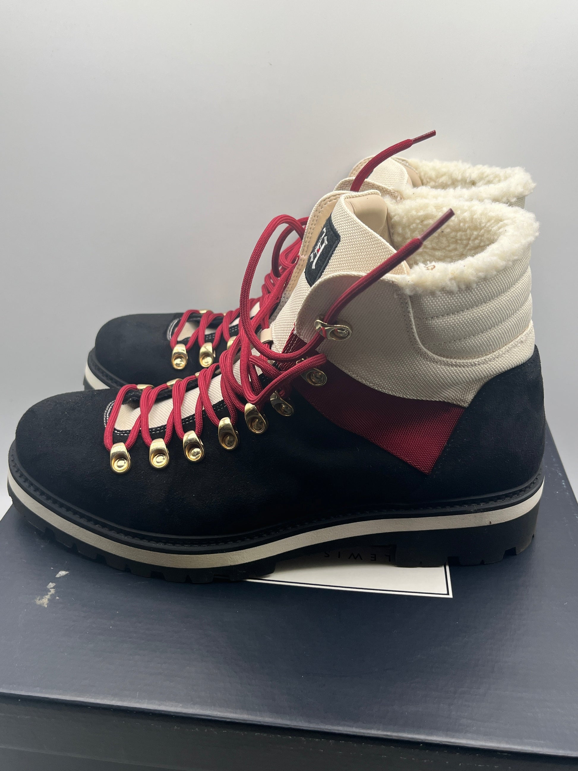 Trekking shoes TOMMY X Lewis Hamilton EXPEDITION FRENLY BRICKS - Open 7 Days