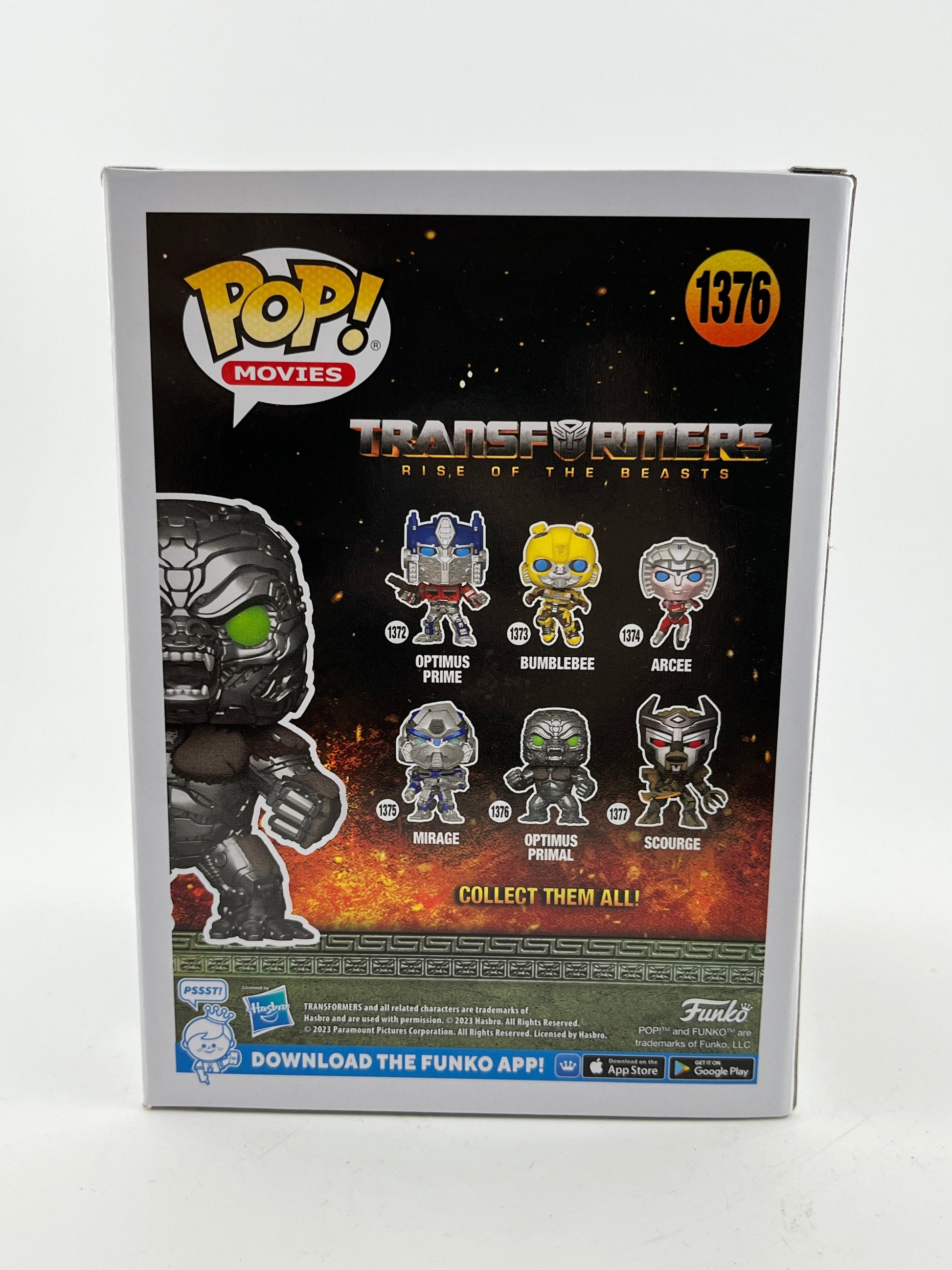 Funko POP! Transformers Rise Of The Beasts - Optimus Primal #1376 - Vinyl Collectable FRENLY BRICKS - Open 7 Days