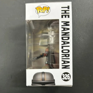 Star Wars: The Mandalorian - The Mandalorian Pop! #326 Vinyl Funko FRENLY BRICKS - Open 7 Days