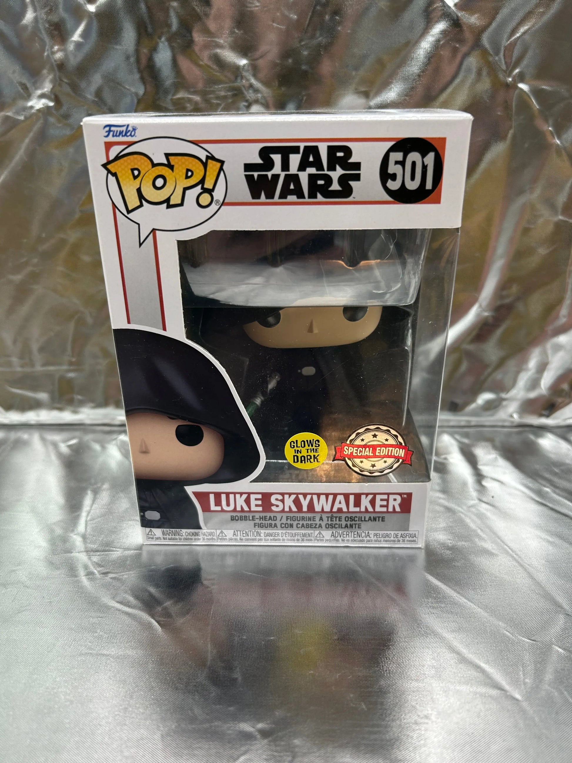 Funko Pop Vinyl #501 Luke Skywalker FRENLY BRICKS - Open 7 Days