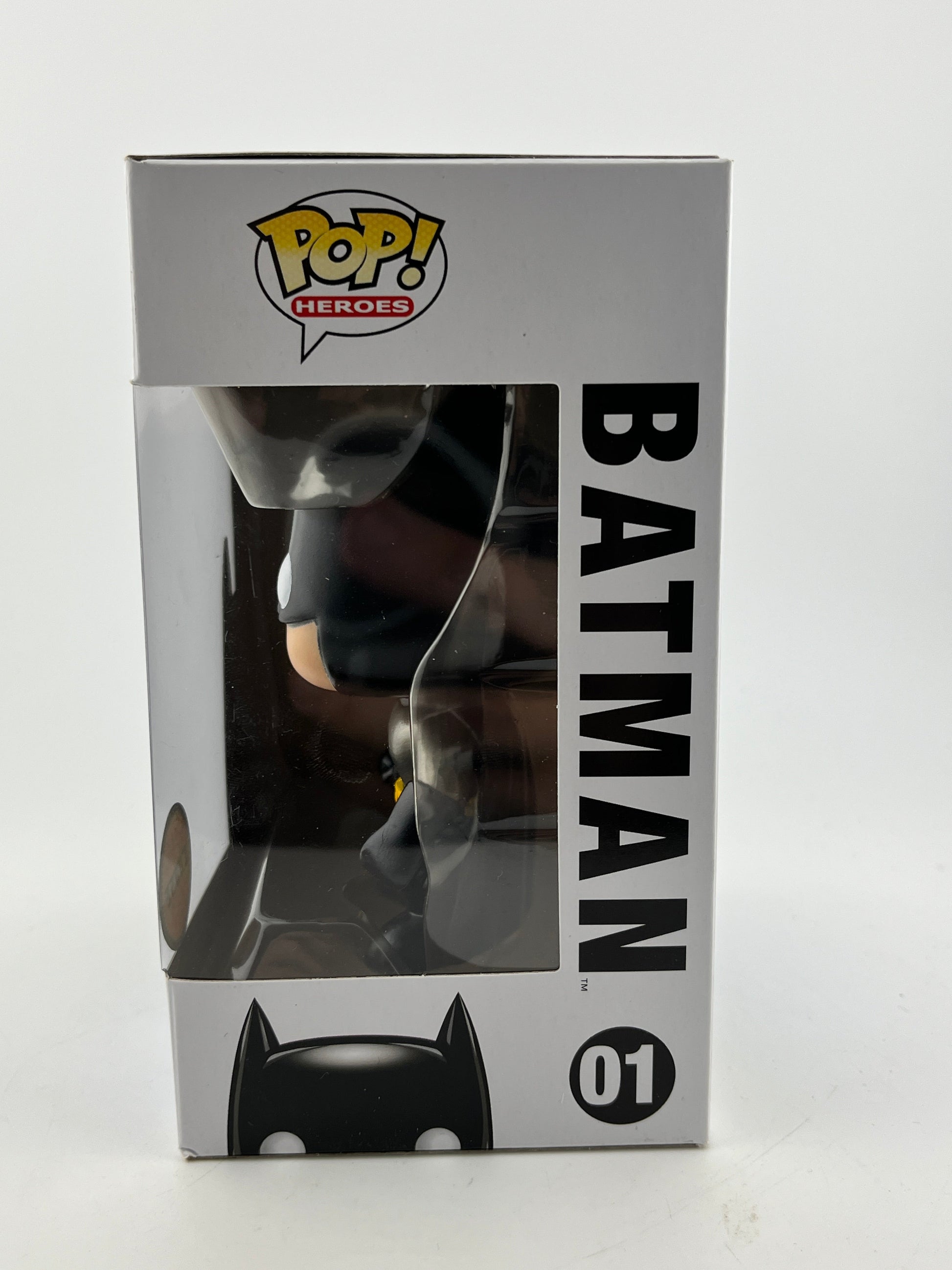 Funko POP! Heroes Dc Super Heroes - Batman #01 - Limited Edition Chase *Damaged See Photos* FRENLY BRICKS - Open 7 Days