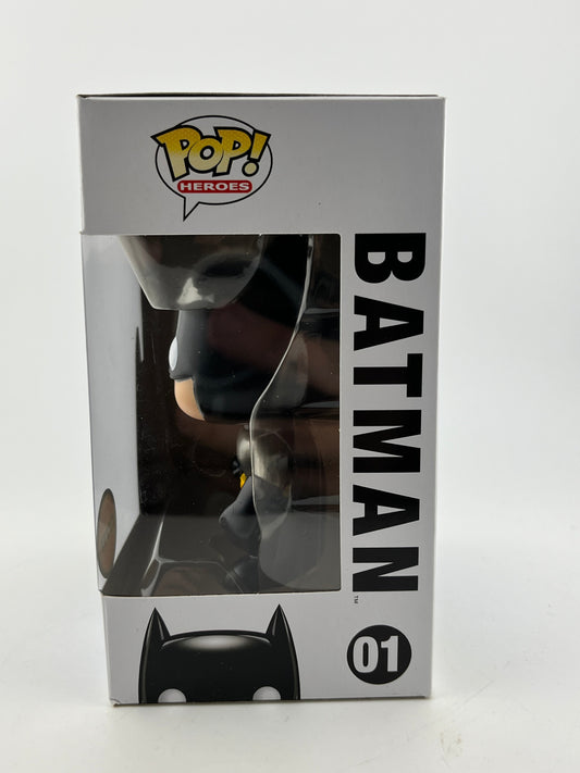 Funko POP! Heroes Dc Super Heroes - Batman #01 - Limited Edition Chase *Damaged See Photos* FRENLY BRICKS - Open 7 Days