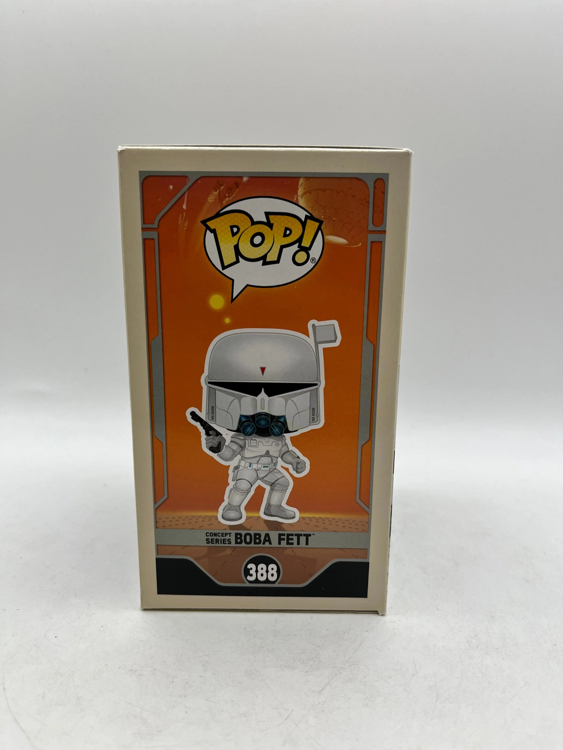 Funko POP! Star Wars - Concept Series Boba Fett #388 - 2020 Exclusive FRENLY BRICKS - Open 7 Days image 4