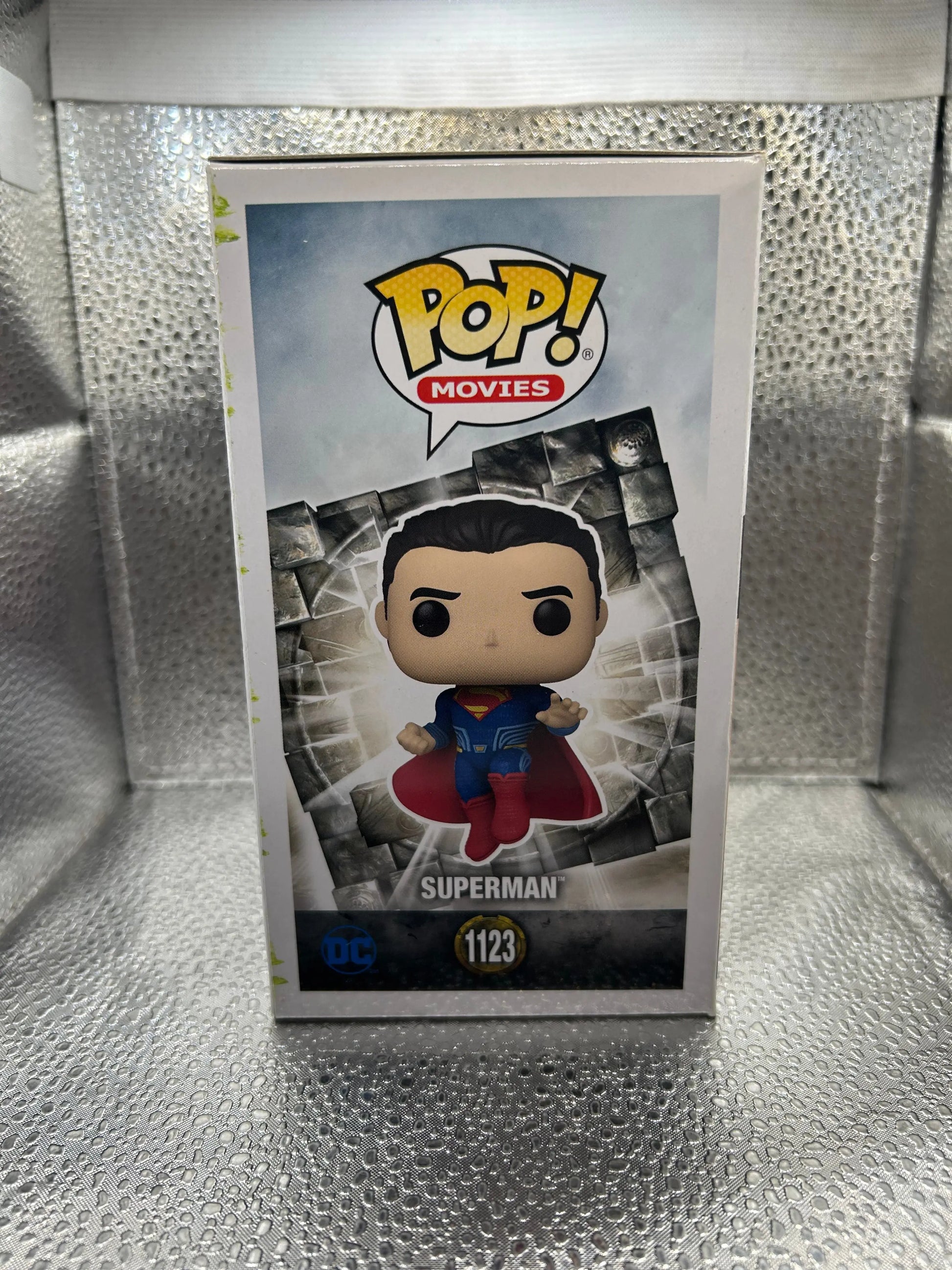 FUNKO Pop Vinyl Dc #1123 Superman FRENLY BRICKS - Open 7 Days