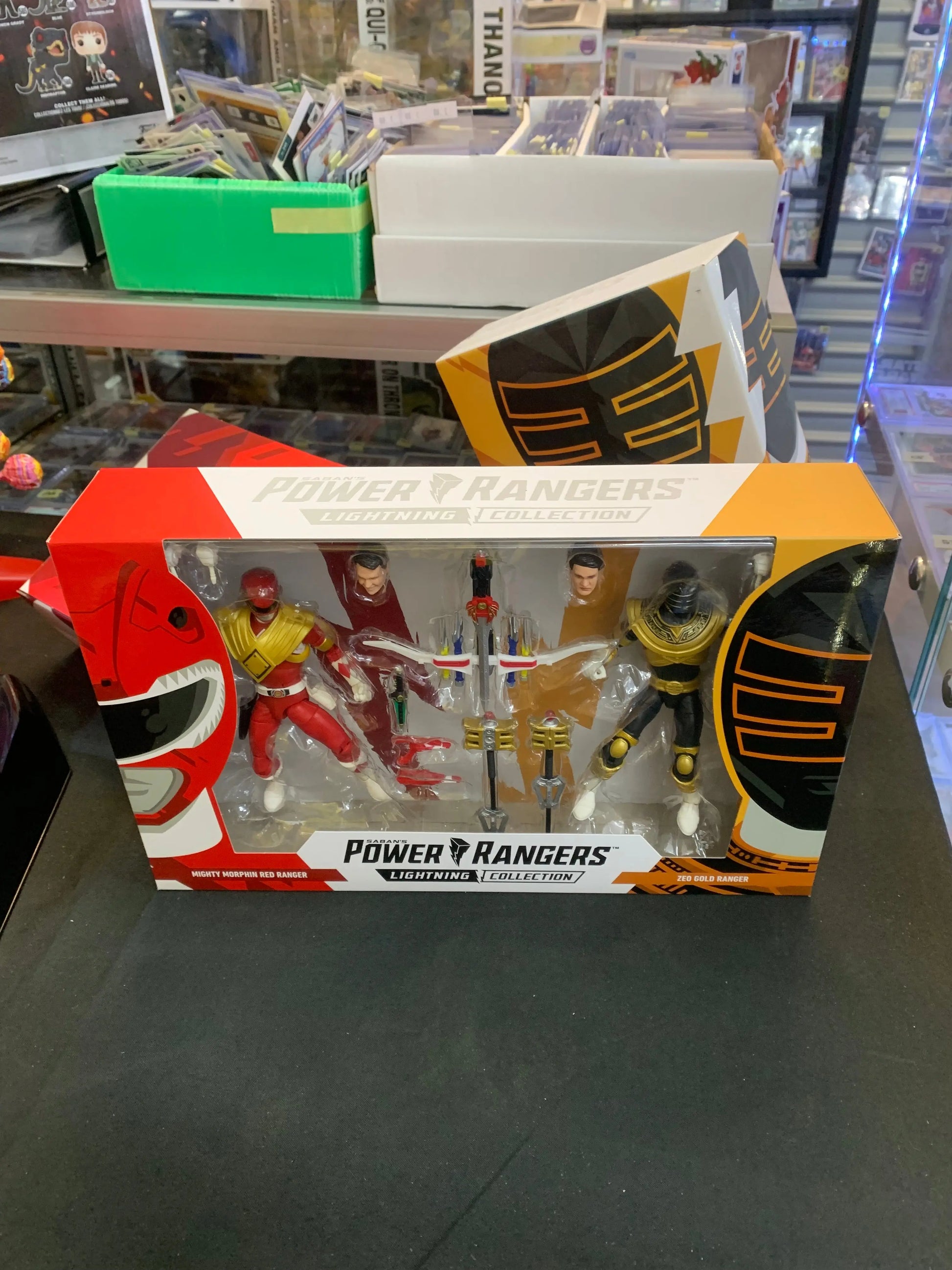 Power Rangers Lightning Collection Red and Zeo Gold SDCC Exclusive Hasbro FRENLY BRICKS - Open 7 Days