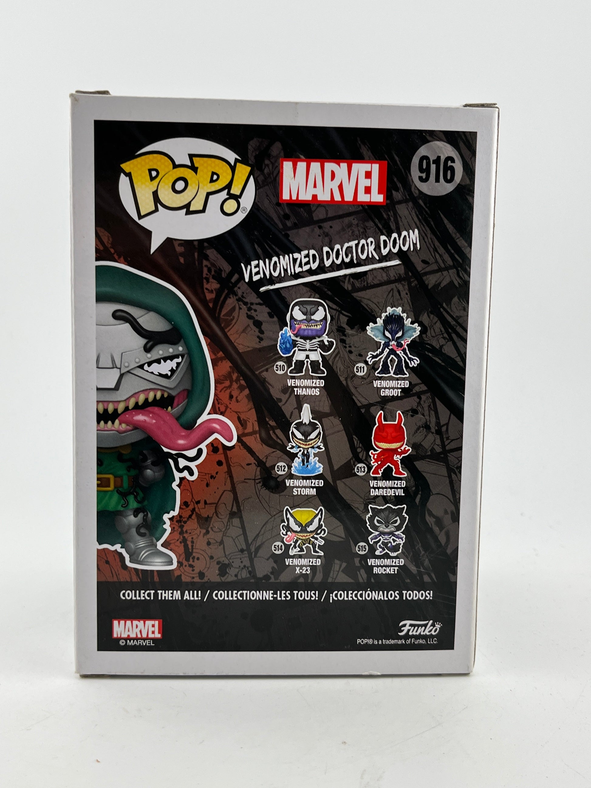 Funko POP! Marvel Venom - Venomized Doctor Doom #916 - Special Edition FRENLY BRICKS - Open 7 Days