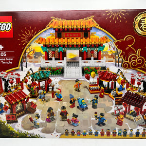 Lego The Spring Festival - Chinese New Year Temple Fair 80105 - Sealed FRENLY BRICKS - Open 7 Days