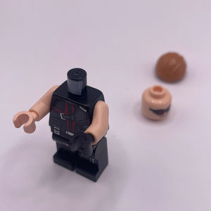 LEGO Minifigure Marvel - Hawkeye Sh034 (Complete, Genuine) FRENLY BRICKS - Open 7 Days