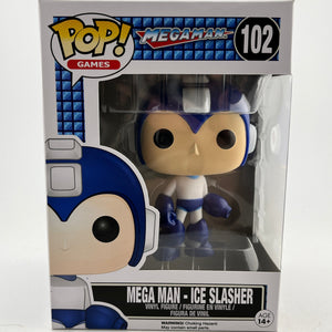 Funko POP! Games Megaman - Mega Man - Ice Slasher #102 - Vinyl Collectable FRENLY BRICKS - Open 7 Days
