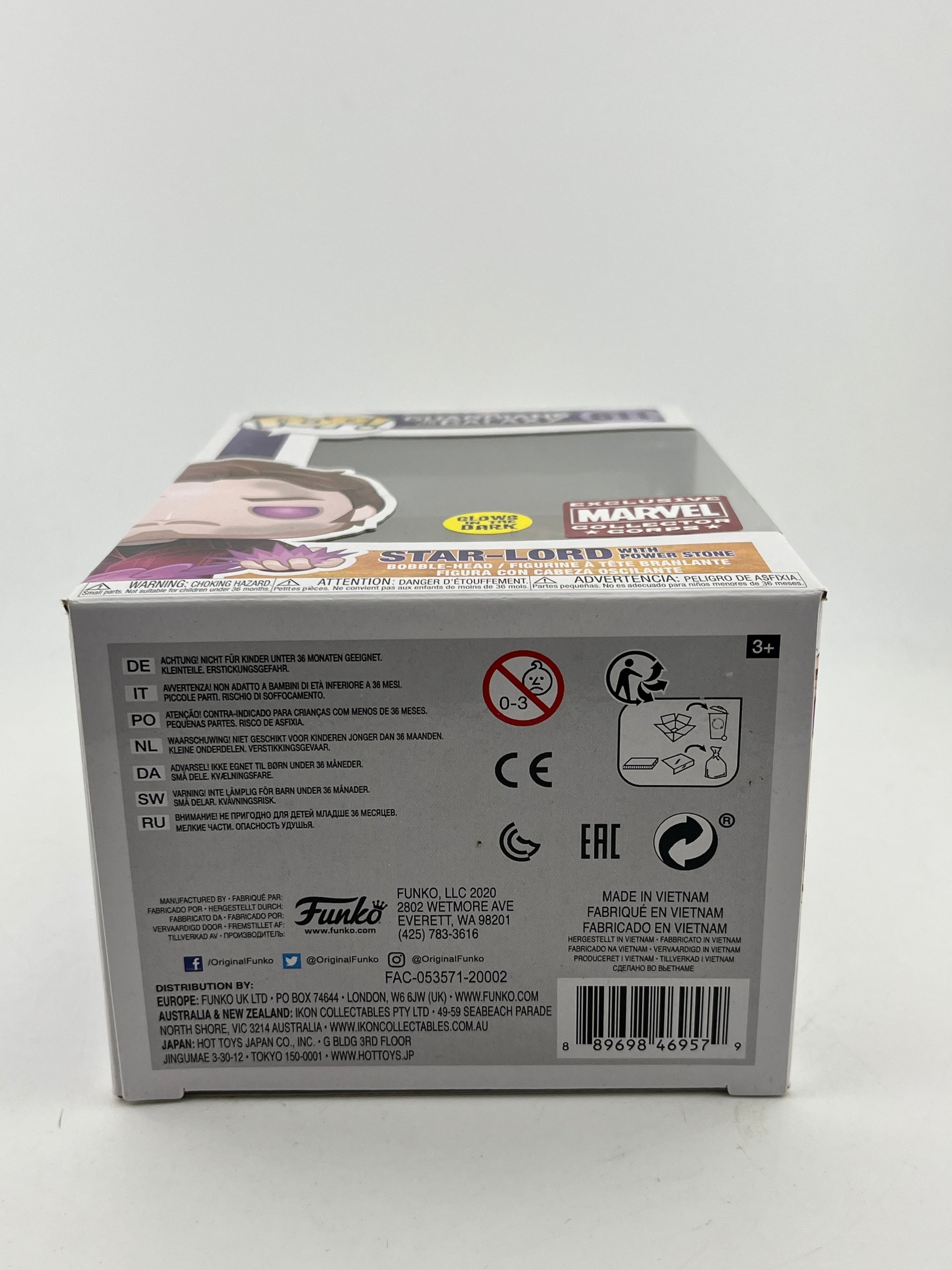 Funko POP! Marvel Guardians Of The Galaxy - Star Lord With Power Stone #611 - Exclusive FRENLY BRICKS - Open 7 Days