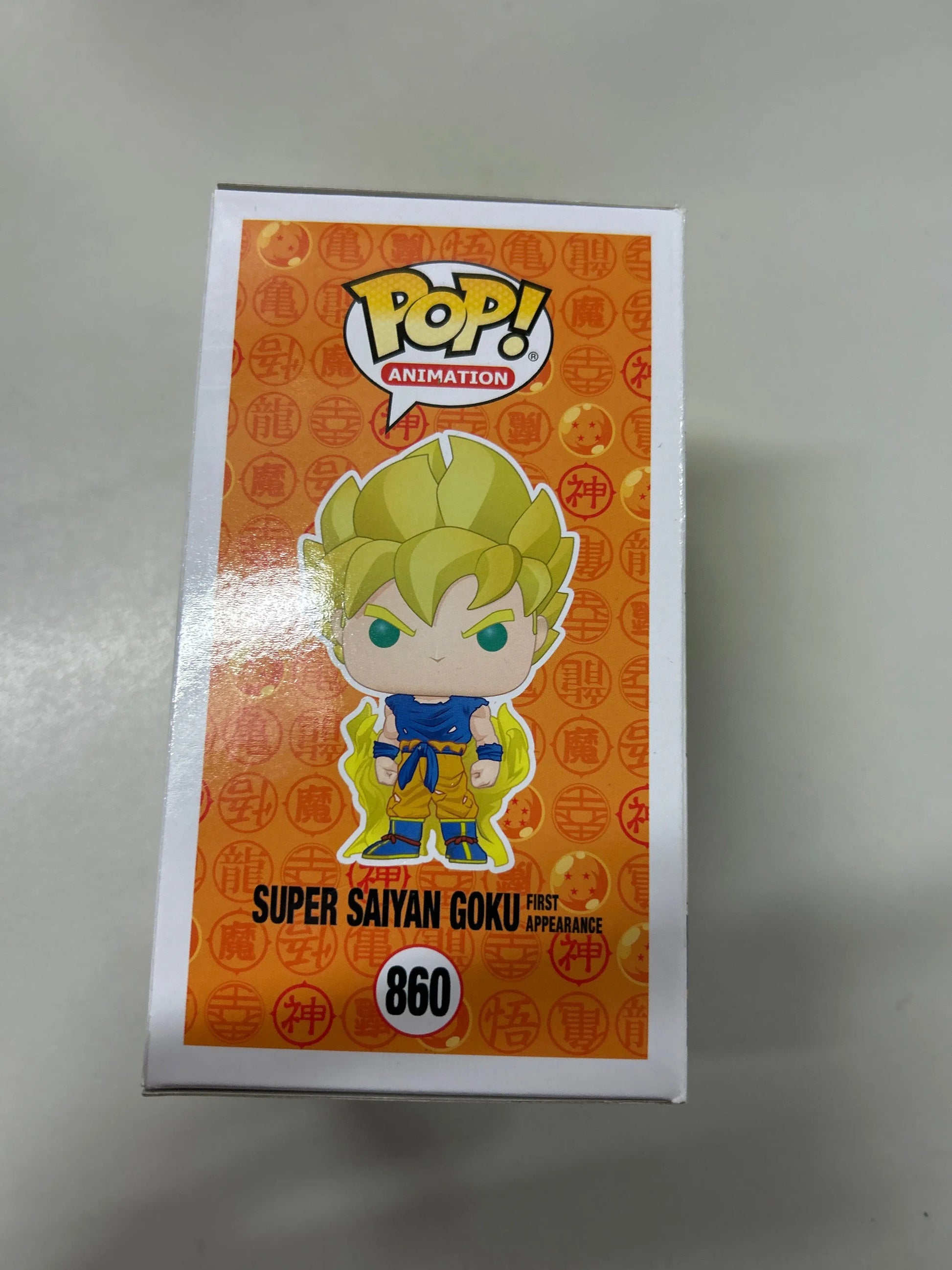 Pop Vinyl Dragon Ball Z #860 Super Saiyan Goku First Appearance FRENLY BRICKS - Open 7 Days