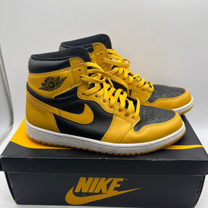Nike Air Jordan 1 Retro OG High Pollen Size 10.5 555088-701 USED FRENLY BRICKS - Open 7 Days