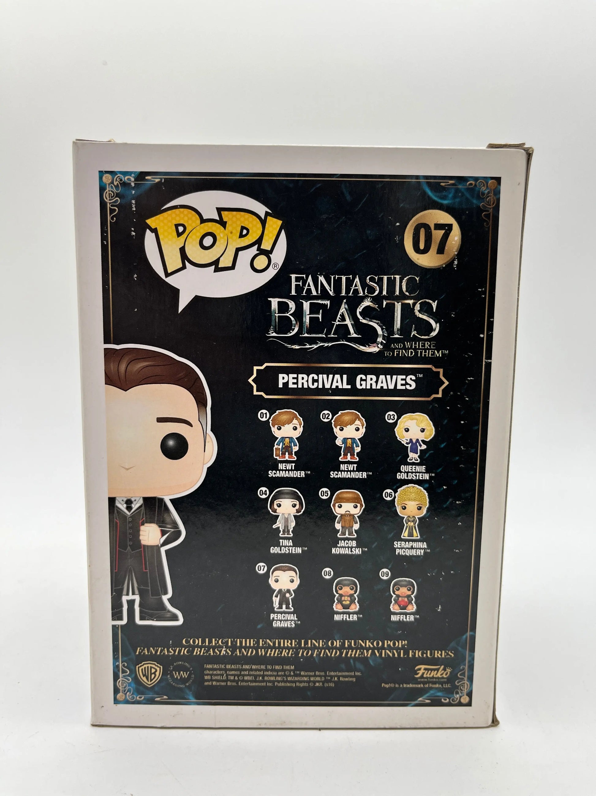 Funko POP! Fantastic Beasts and Where to Find Them Percival Graves #07 FRENLY BRICKS - Open 7 Days