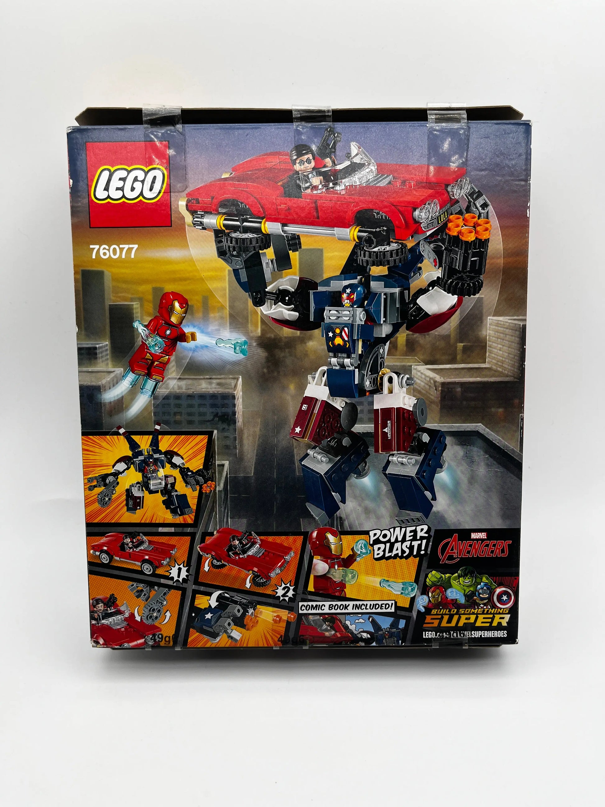 LEGO Marvel Super Heroes 76077 Iron Man: Detroit Steel Strikes FRENLY BRICKS - Open 7 Days