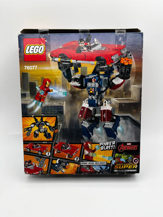 LEGO Marvel Super Heroes 76077 Iron Man: Detroit Steel Strikes FRENLY BRICKS - Open 7 Days