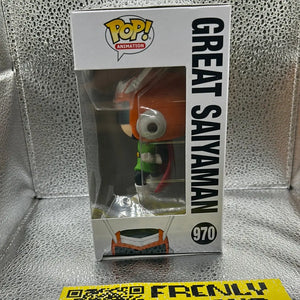 Pop Vinyl Dragon Ball Z 970 Great Saiaman FRENLY BRICKS - Open 7 Days