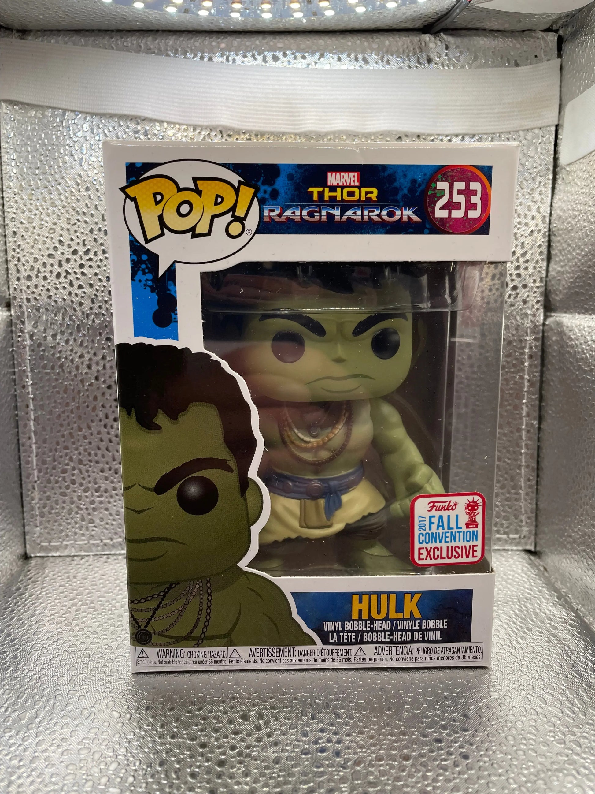 Funko Pop! Vinyl Marvel Disney Thor Ragnarok Hulk Casual Exclusive 253 FRENLY BRICKS - Open 7 Days