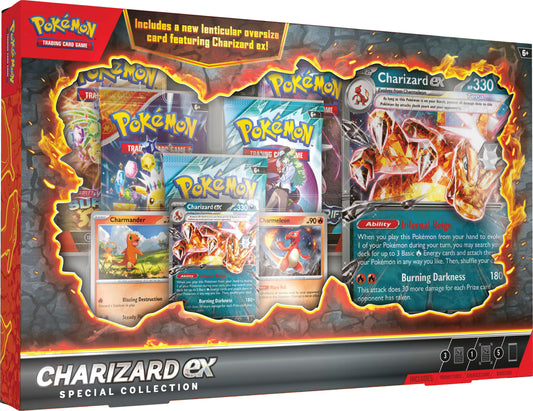 Pokemon TCG: Charizard ex Special Collection - 5 Packs, Promos FRENLY BRICKS - Open 7 Days