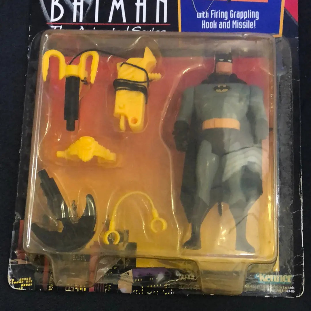 Rare Batman Combat Belt The Animated Series 3.75 in Action Figure 1992 Kenner FRENLY BRICKS - Open 7 Days