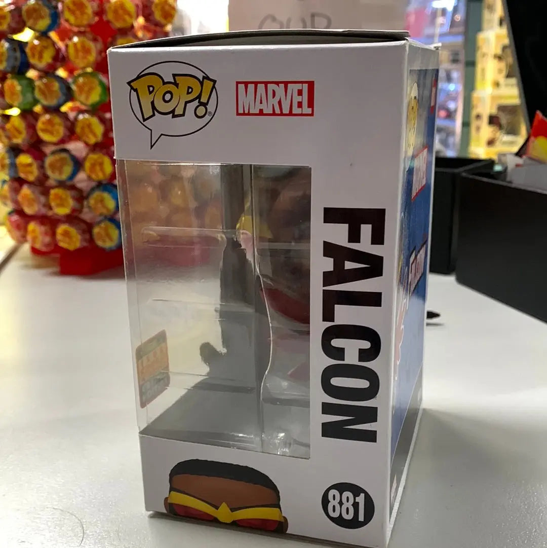 Marvel - Falcon Pop! Vinyl #881 (2021 Summer Convention) FRENLY BRICKS - Open 7 Days