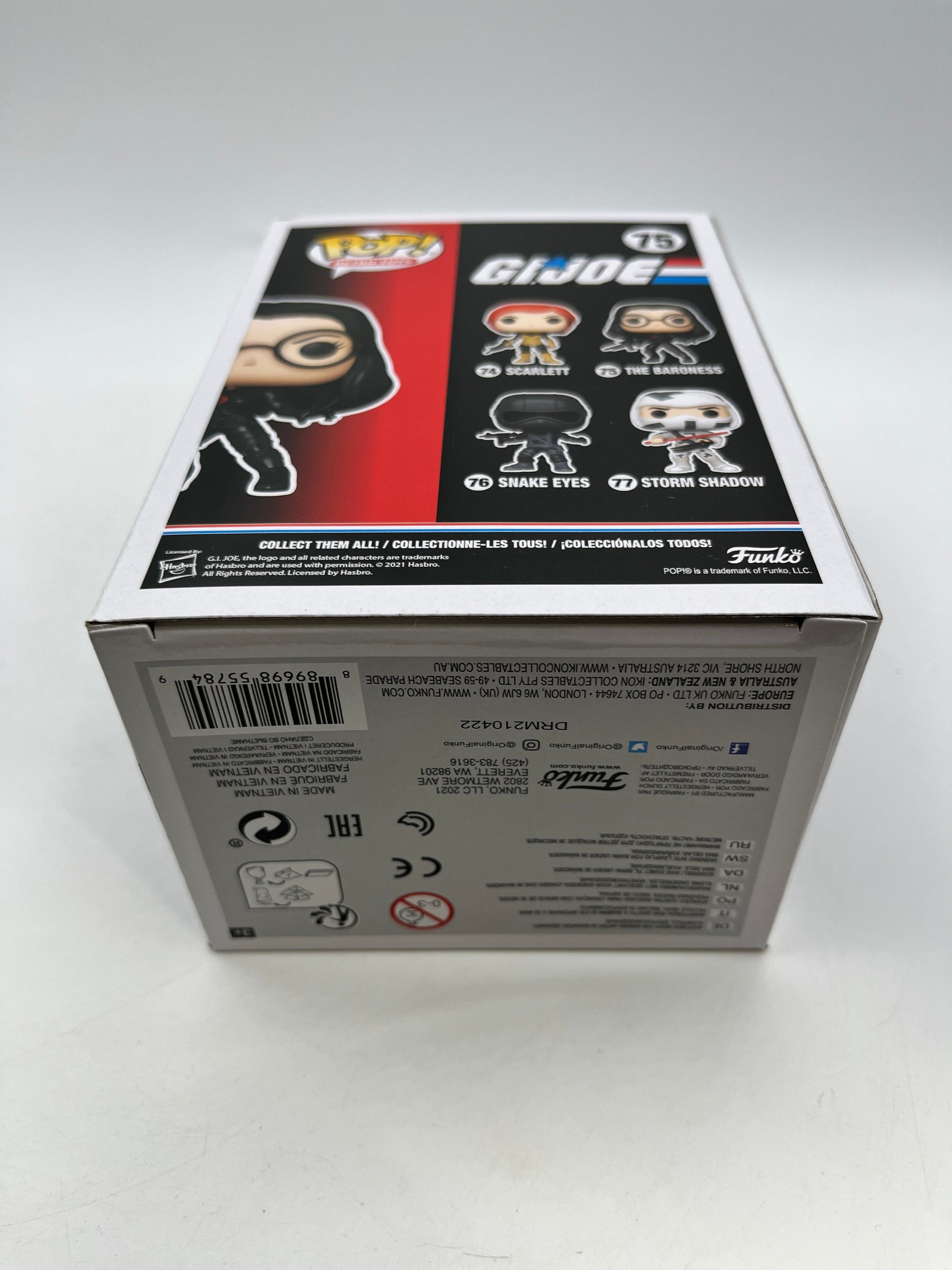 Funko POP! Retro Toys G.I.Joe - The Baroness #75 - Vinyl Collectable FRENLY BRICKS - Open 7 Days