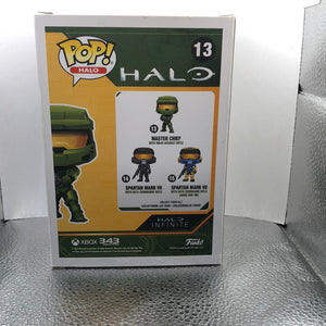 Halo Infinite Master Chief with MA40 Assault Rifle Funko POP! Vinyl Figure #13 FRENLY BRICKS - Open 7 Days