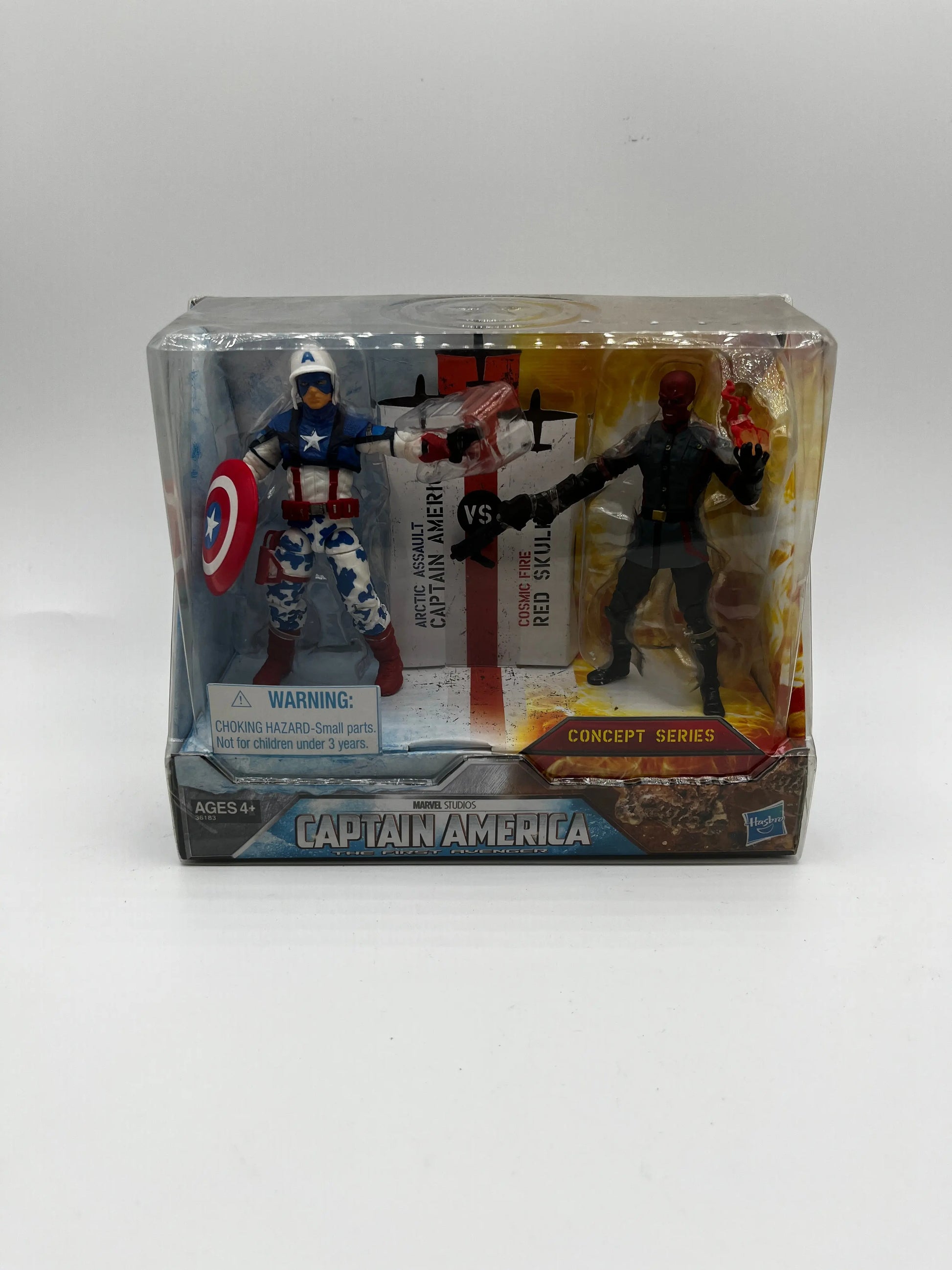 Captain America & Red Skull Action figure Marvel Legends concept art FRENLY BRICKS - Open 7 Days