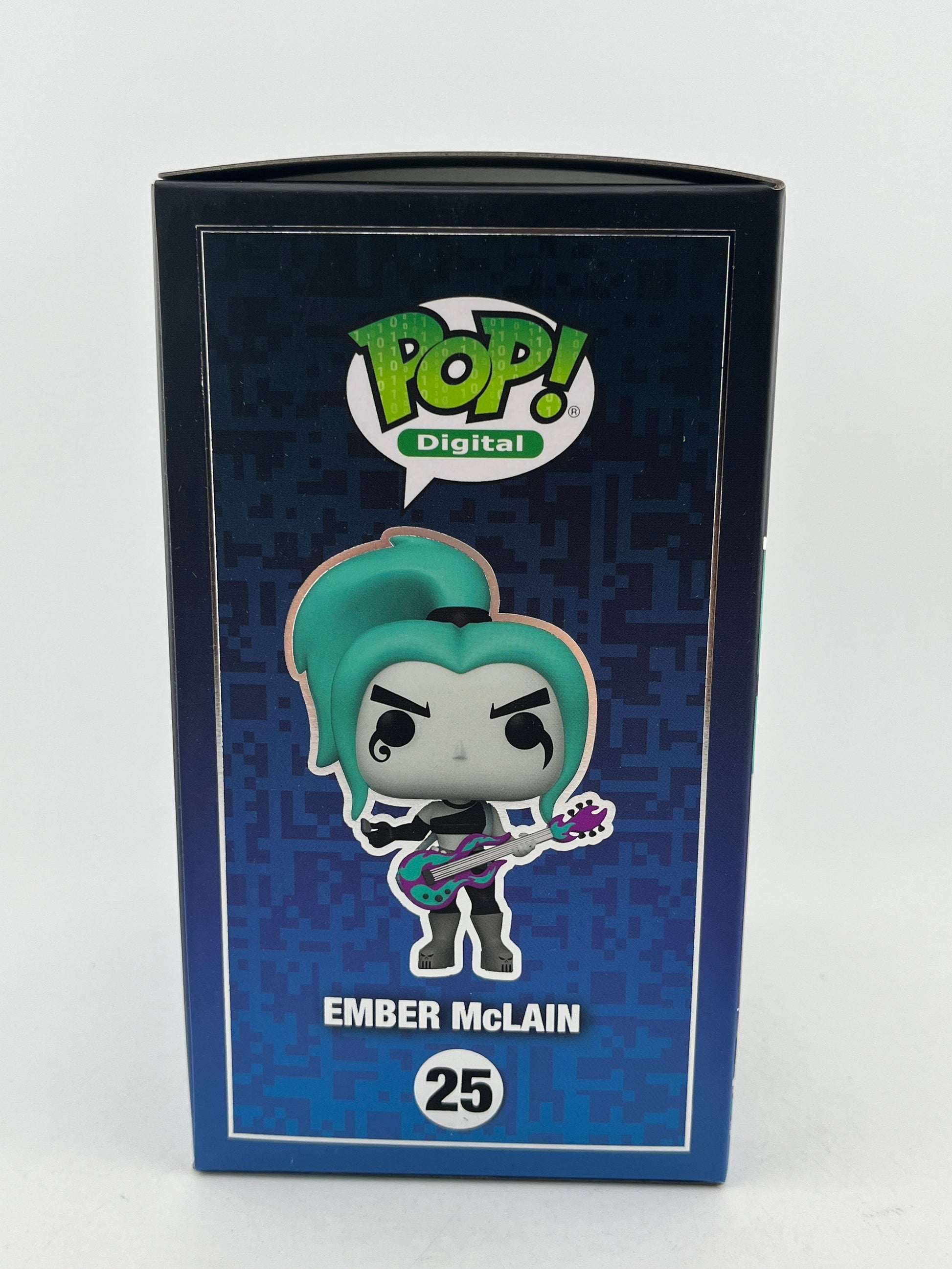 Funko POP! Digital Danny Phantom - Ember McLain #25 - NFT Release 1550 Pcs FRENLY BRICKS - Open 7 Days