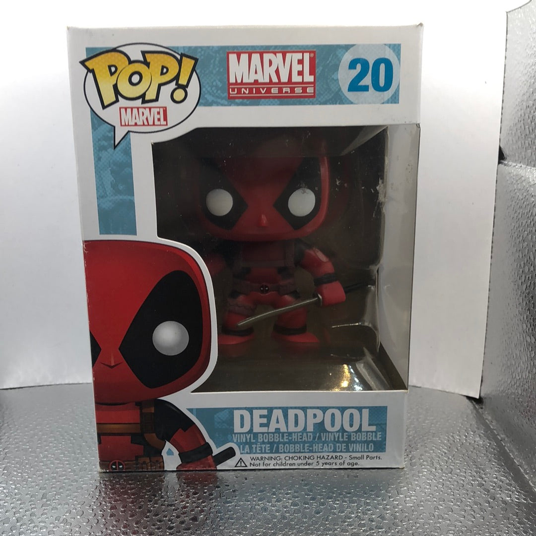 Funko Deadpool - Deadpool Pop! Marvel Vinyl  #20 FRENLY BRICKS - Open 7 Days