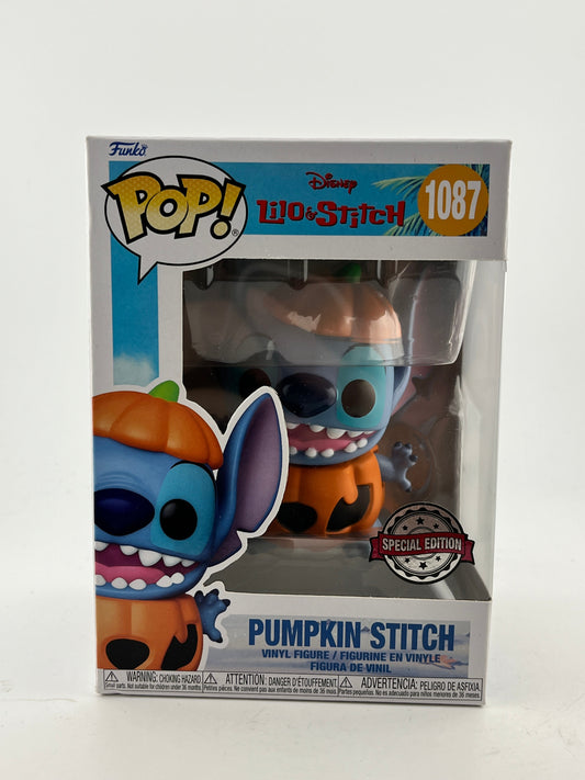 Funko POP! Disney Lilo & Stitch - Pumpkin Stitch #1087 - Vinyl Collectable FRENLY BRICKS - Open 7 Days
