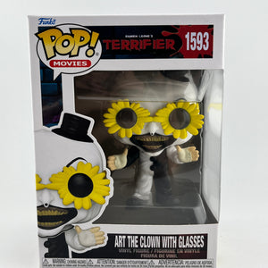 Funko POP! Movies Terrifier - Art The Clown With Glasses #1593 - Vinyl Collectable FRENLY BRICKS - Open 7 Days