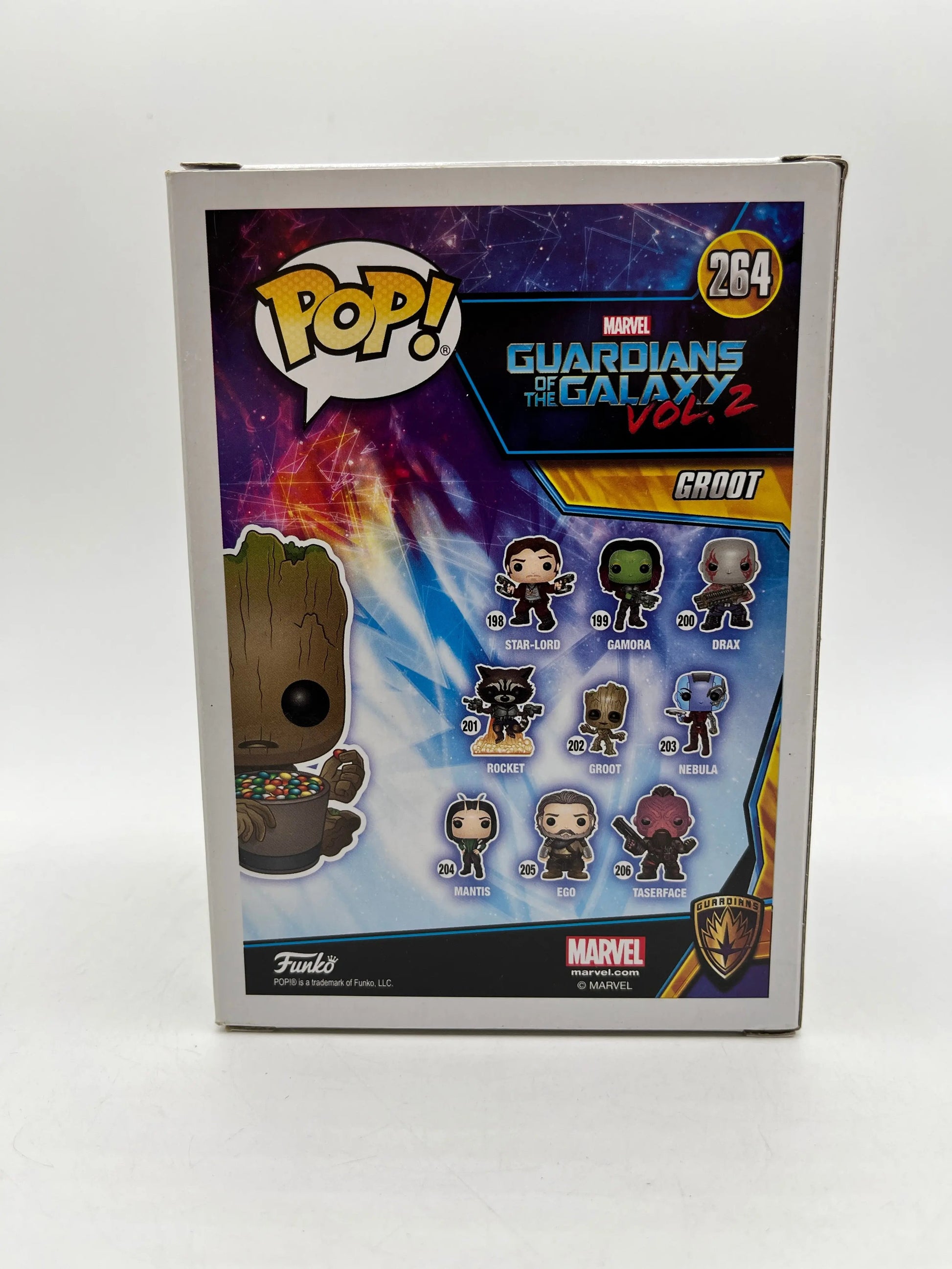 Funko POP! Marvel Guardians Of The Galaxy Vol. 2 Groot #264 - Vinyl Collectable FRENLY BRICKS - Open 7 Days