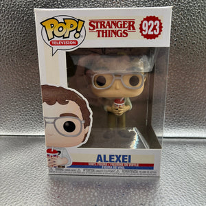 Funko Pop Vinyl #923 Stranger Things Alexei FRENLY BRICKS - Open 7 Days