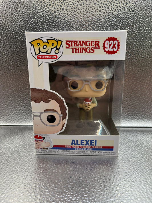 Funko Pop Vinyl #923 Stranger Things Alexei FRENLY BRICKS - Open 7 Days