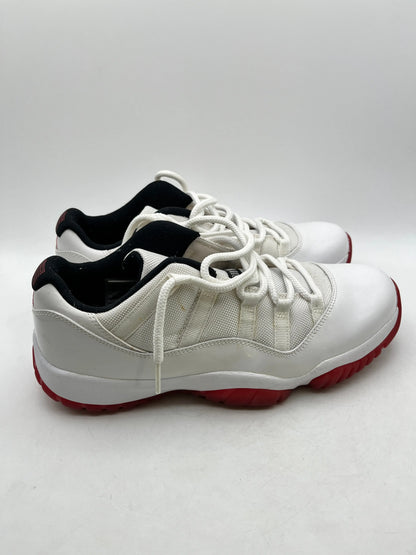 Air Jordan 11 Retro Low White Red Cherry Mens US 10.5 - Used FRENLY BRICKS - Open 7 Days