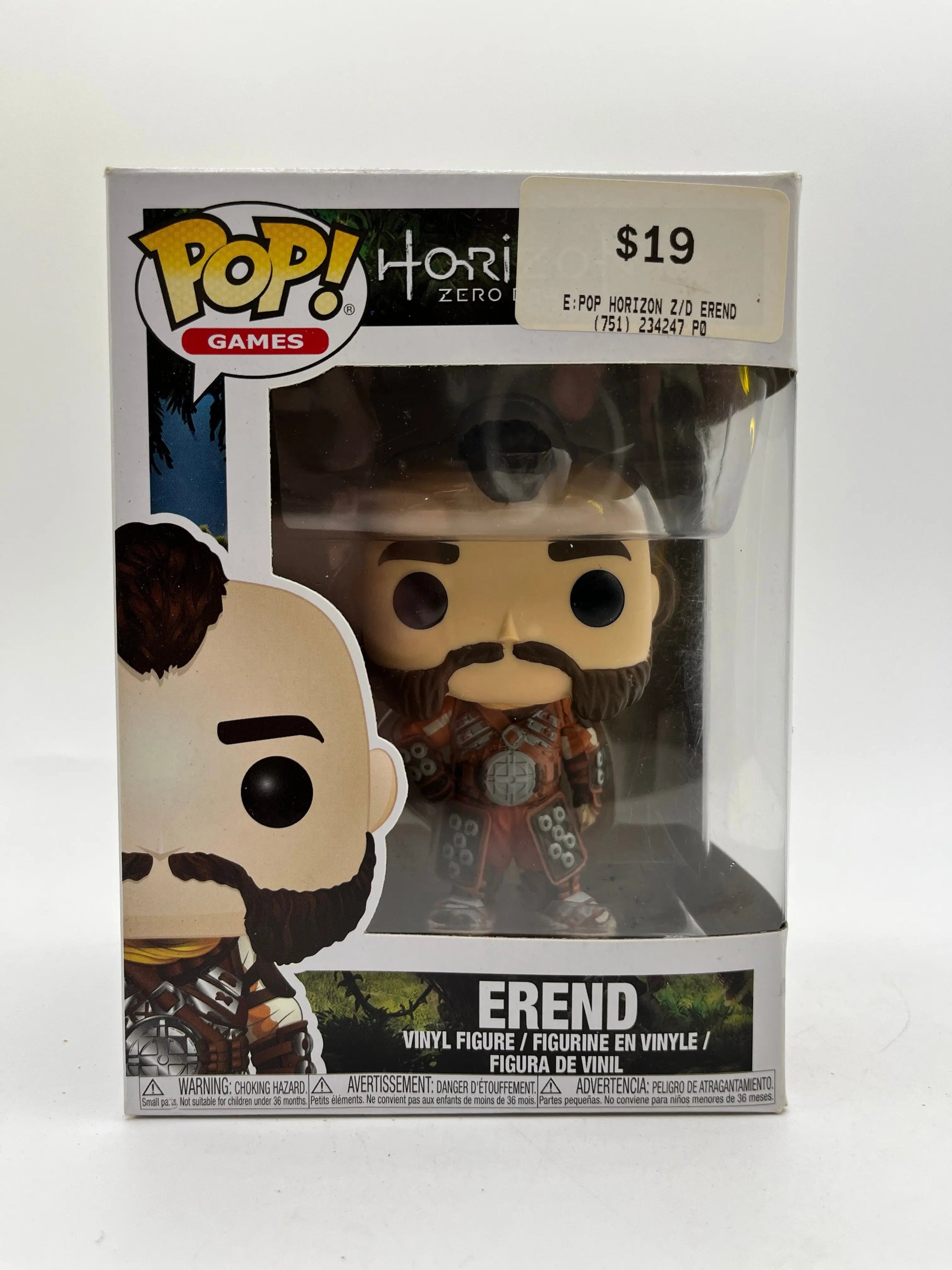 Funko POP! Games Horizon Zero Dawn Erend #258 FRENLY BRICKS - Open 7 Days