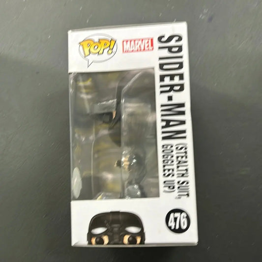Spider-Man: Far From Home - Stealth Suit Goggles Up Pop! #476 FRENLY BRICKS - Open 7 Days