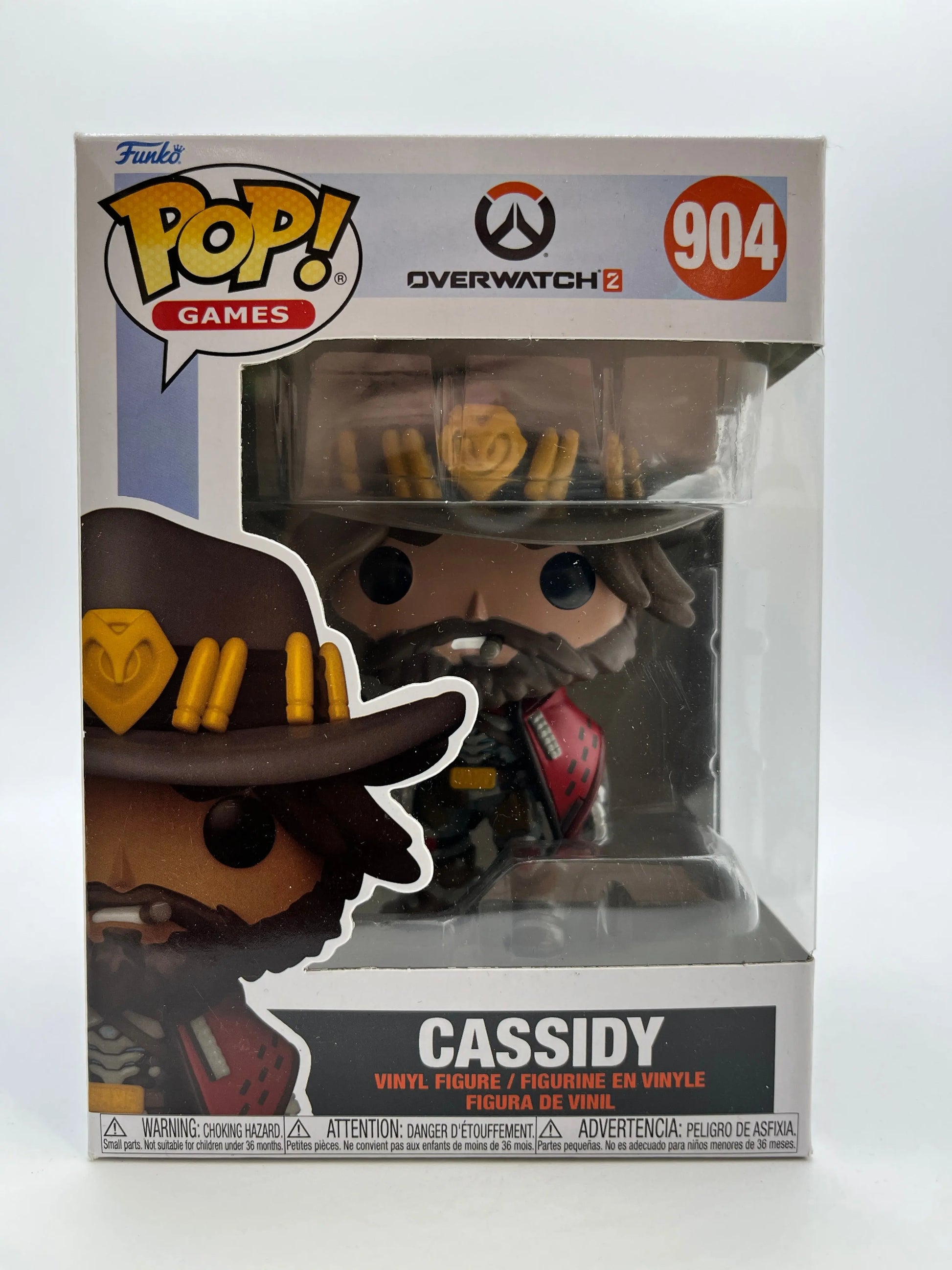 Funko POP! Games Overwatch Cassidy #904 - Vinyl Collectable FRENLY BRICKS - Open 7 Days