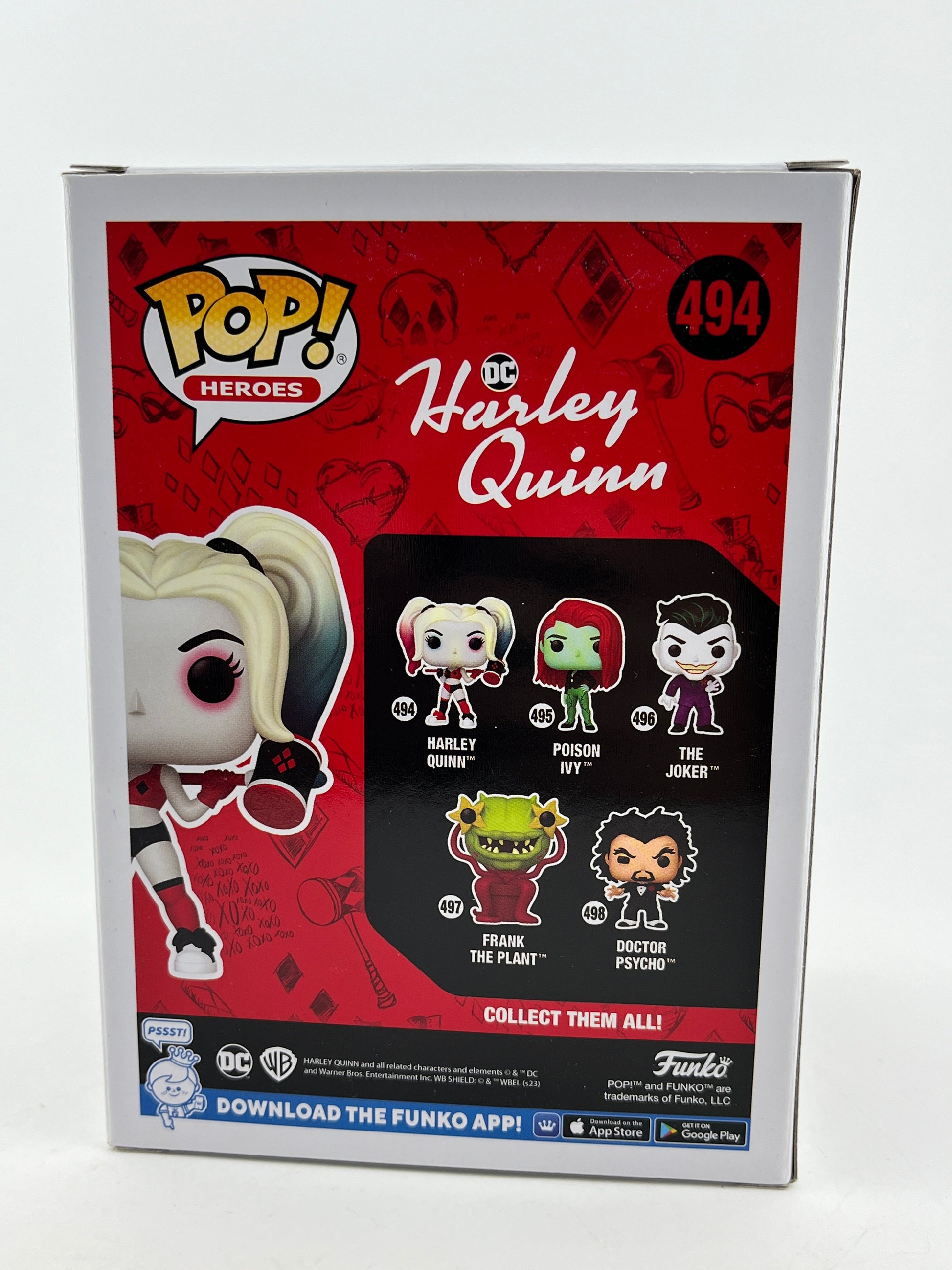 Funko POP! DC Harley Quinn - #494 Harley Quinn - Vinyl Collectable FRENLY BRICKS - Open 7 Days