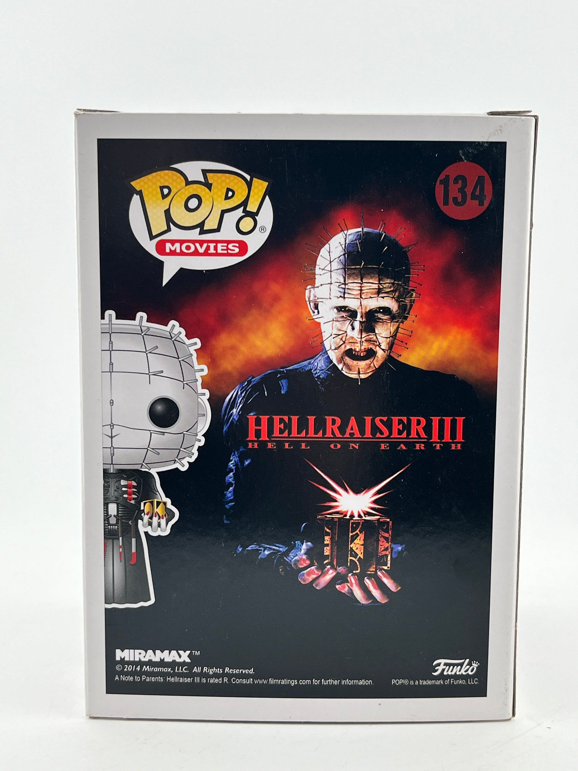 Funko POP! Movies Hell Raiders 3 - Pinhead #134 - Vinyl Collectable FRENLY BRICKS - Open 7 Days